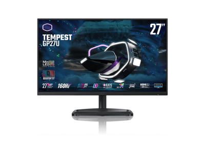 Cooler Master Gaming Tempest GP27U LED display 68,6 cm (27") 3840 x 2160 pixel 4K Ultra HD Sort