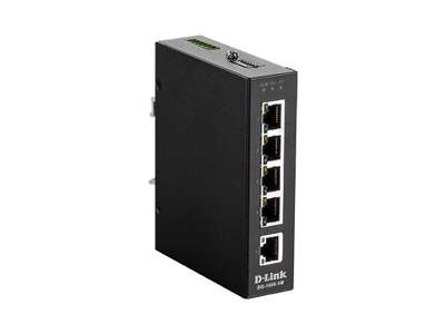 D-Link DIS‑100G‑5W Ikke administreret L2 Gigabit Ethernet (10/100/1000) Sort