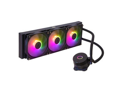 Cooler Master MasterLiquid 360L Core ARGB Processor Væskekølingssæt 12 cm Sort