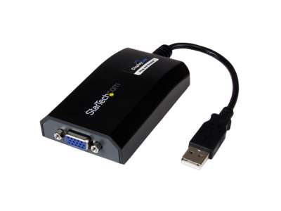 StarTech.com USB2VGAPRO2 USB grafisk adapter 1920 x 1200 pixel Sort