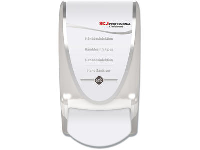 Dispenser, Til desinfektionsskum og desinfektionsgel, Trykknap, 1000 ml refill, SCJ Professional Sanitize