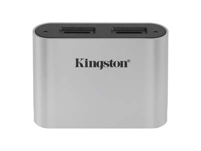 Kingston Technology USB 3.2 Gen1 Workflow Dual-Slot microSDHC/SDXC UHS-II-kortlæser