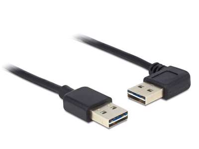 DeLOCK 85176 USB-kabel USB 2.0 0,5 m USB A Sort