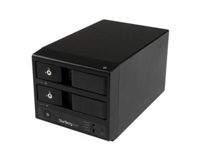 StarTech.com S352BU33RER drevkabinet HDD kabinet Sort 3.5"