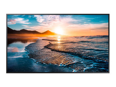 Samsung QH75R Digital fladpaneldisplay 190,5 cm (75") Wi-Fi 700 cd/m² 4K Ultra HD Sort