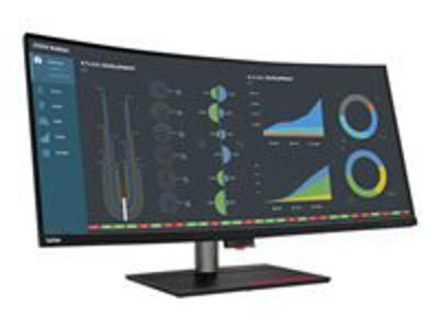 Lenovo ThinkVision P40w-20 LED display 100,8 cm (39.7") 5120 x 2160 pixel 5K Ultra HD Sort