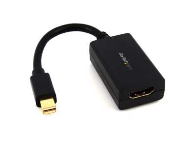 StarTech.com MDP2HDMI videokabel adapter 0,13 m Mini DisplayPort HDMI Type A (Standard) Sort