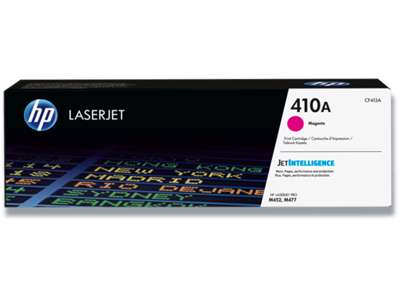 Toner, 410A, Magenta-rød, 2.300 sider, HP CF413A