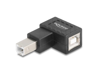 DeLOCK 67206 kabel kønsskifter USB Type-B Sort