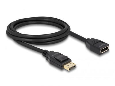 DeLOCK 80002 DisplayPort kabel 2 m Sort