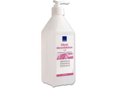 Hånddesinfektion, Gel, 600 ml, Flaske med pumpe, Abena 85%