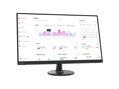 Lenovo D32-40 computer monitor 80 cm (31.5") 1920 x 1080 pixels Full HD Black