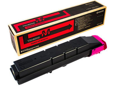 Toner, TK-8505M, Magenta-rød, 20.000 sider, Kyocera 