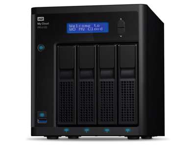 Western Digital PR4100 NAS Desktop Intel® Pentium® N3710 4 GB 40 TB HDD Sort