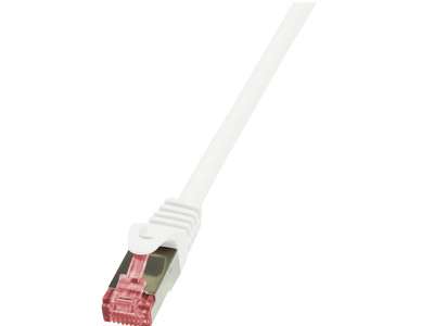 LogiLink Cat.6 S/FTP, 7.5m netværkskabel Hvid 7,5 m Cat6 S/FTP (S-STP)