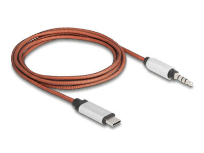 DeLOCK 81288 USB-kabel Orange, Sølv