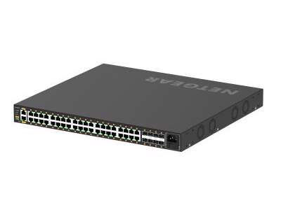 NETGEAR GSM4248PX-100EUS netværksswitch Administreret L2/L3/L4 Gigabit Ethernet (10/100/1000) Strøm over Ethernet (PoE) Sort