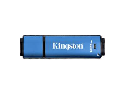 Kingston Technology DataTraveler VP30 USB-nøgle 128 GB USB Type-A 3.2 Gen 2 (3.1 Gen 2) Blå