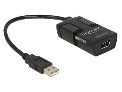 DeLOCK 62588 USB-kabel 0,15 m USB A Sort