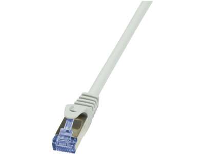 LogiLink Cat6a S/FTP, 7.5m netværkskabel Grå 7,5 m S/FTP (S-STP)