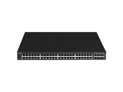 Edimax GS-5654PLX netværksswitch Administreret Gigabit Ethernet (10/100/1000) Strøm over Ethernet (PoE) Sort