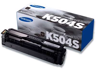 Toner, CLT-K504S, Black-sort, 2.500 sider, Samsung 504S