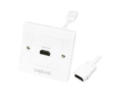 LogiLink AH0014 HDMI-kabel HDMI Type A (Standard) Hvid