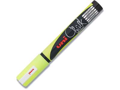 Kalk marker, 1.8-2.5 mm, Fluo gul, 1 stk, uni Chalk PWE-5M