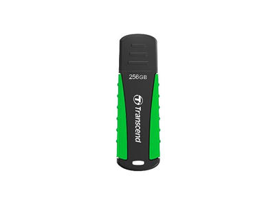 Transcend JetFlash 810 USB-nøgle 256 GB USB Type-A 3.2 Gen 1 (3.1 Gen 1) Sort, Grøn