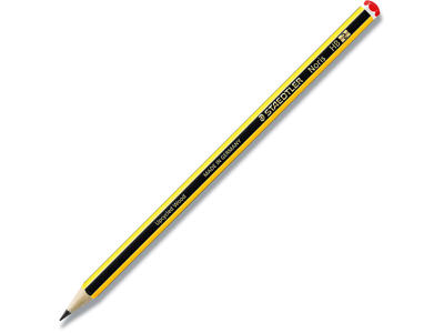 Blyant, HB, Gul-Sort, 12 stk, Staedtler Noris 120