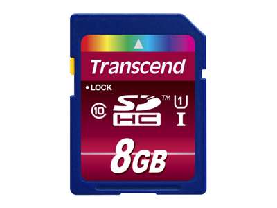 Transcend TS8GSDHC10U1 hukommelseskort 8 GB SDHC MLC Klasse 10