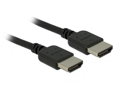 DeLOCK 85217 HDMI-kabel 2 m HDMI Type A (Standard) Sort