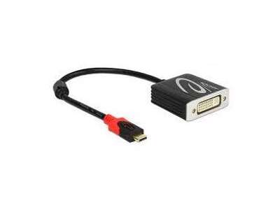 DeLOCK 62734 videokabel adapter 0,2 m DisplayPort HDMI Type A (Standard) Sort