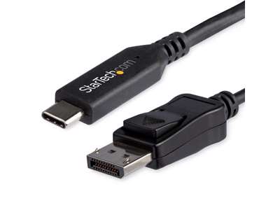 StarTech.com CDP2DP146B videokabel adapter 1,8 m USB Type-C DisplayPort Sort