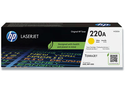 Toner, 220A, Yellow-gul, 1.800 sider, HP W2202A