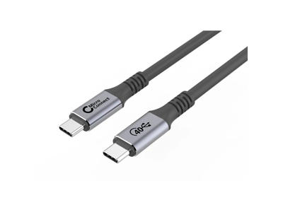 Microconnect USB4CC3 USB-kabel USB4 Gen 3x2 3 m USB C Sort