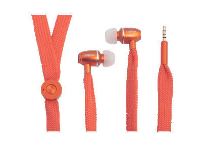 LogiLink HS0027 hovedtelefoner/headset Ledningsført I ørerne Opkald/musik Orange