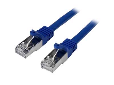 StarTech.com N6SPAT3MBL netværkskabel Blå 3 m Cat6 SF/UTP (S-FTP)