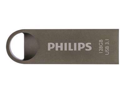 Philips Moon Edition 3.1 USB-nøgle 128 GB USB Type-A 3.2 Gen 1 (3.1 Gen 1) Grå